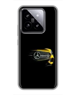Чохол для Xiaomi 14 з картинкою «Mercedes — ретро стиль» Чохол для Xiaomi 14 з картинкою «Mercedes — ретро стиль»