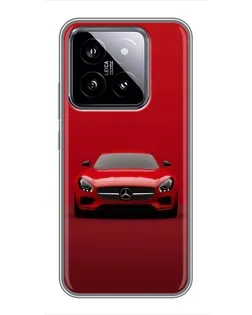 Чохол для Xiaomi 14 з картинкою «Червоний Mercedes AMG» Чохол для Xiaomi 14 з картинкою «Червоний Mercedes AMG»