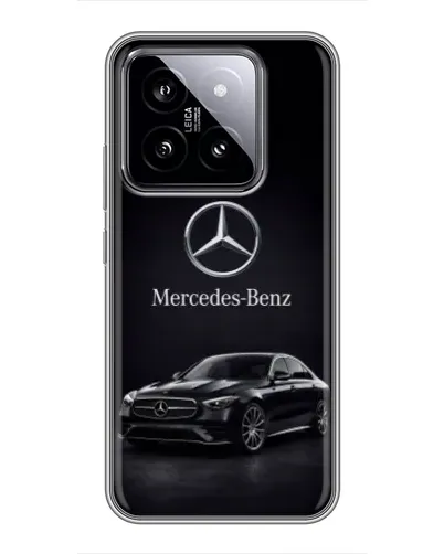 Чохол для Xiaomi 14 з картинкою «Mercedes — решітка радіатора»
