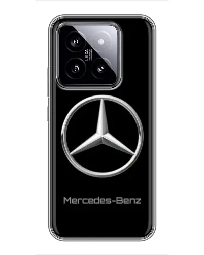 Чохол для Xiaomi 14 з картинкою «Mercedes Silver Logo»