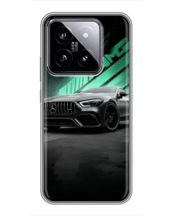 Чохол для Xiaomi 14 з картинкою «Темний Mercedes AMG» Чохол для Xiaomi 14 з картинкою «Темний Mercedes AMG»