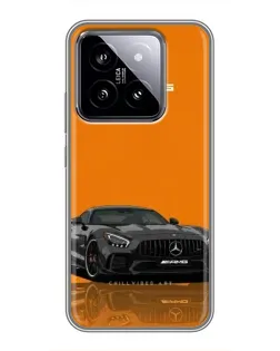 Чохол для Xiaomi 14 з картинкою «Помаранчевий Mercedes AMG» Чохол для Xiaomi 14 з картинкою «Помаранчевий Mercedes AMG»