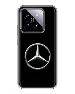 Чохол для Xiaomi 14 з картинкою «Mercedes класичний лого» Чохол для Xiaomi 14 з картинкою «Mercedes класичний лого»