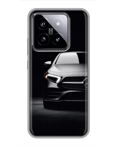 Чохол для Xiaomi 14 з картинкою «Світло фар Mercedes»