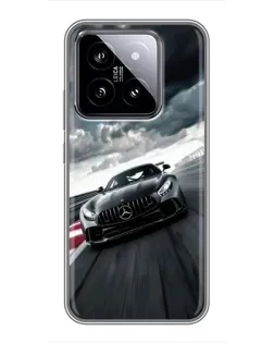 Чохол для Xiaomi 14 з картинкою «Гоночний Mercedes AMG» Чохол для Xiaomi 14 з картинкою «Гоночний Mercedes AMG»