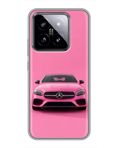 Чехол для Xiaomi 14 с картинкой «Розовый Mercedes AMG» Чехол для Xiaomi 14 с картинкой «Розовый Mercedes AMG»