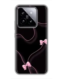 Чохол для Xiaomi 14 з картинкою «Рожеві стрічки» Чохол для Xiaomi 14 з картинкою «Рожеві стрічки»