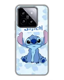 Чохол для Xiaomi 14 з картинкою «Stitch серед квітів» Чохол для Xiaomi 14 з картинкою «Stitch серед квітів»