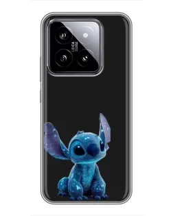 Чохол для Xiaomi 14 з картинкою «Стіч на чорному» Чохол для Xiaomi 14 з картинкою «Стіч на чорному»
