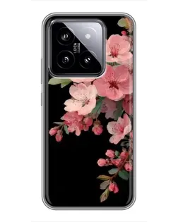 Чохол для Xiaomi 14 з картинкою «Рожева гілка сакури» Чохол для Xiaomi 14 з картинкою «Рожева гілка сакури»