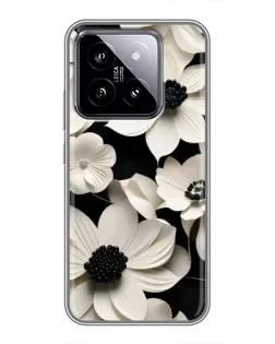 Чохол для Xiaomi 14 з картинкою «Об'ємні білі квіти» Чохол для Xiaomi 14 з картинкою «Об'ємні білі квіти»