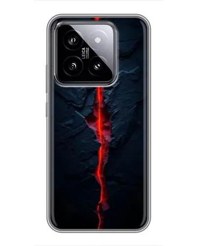 Чохол для Xiaomi 14 з картинкою «Червона лавова тріщина» Чохол для Xiaomi 14 з картинкою «Червона лавова тріщина»