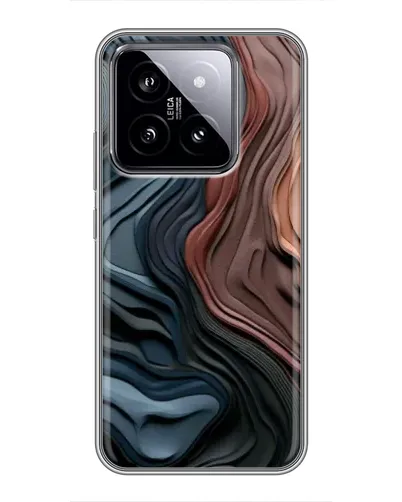 Чохол для Xiaomi 14 з картинкою «Кольорові хвилі каньйону» Чохол для Xiaomi 14 з картинкою «Кольорові хвилі каньйону»