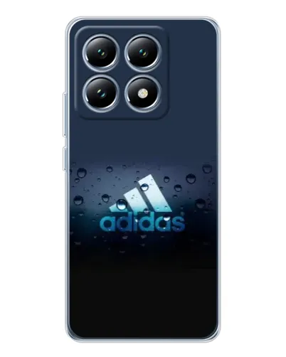 Чехол для Xiaomi 14T Pro с картинкой «Adidas Water Drops»