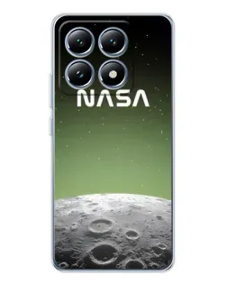 Чехол для Xiaomi 14T Pro с картинкой «NASA — лунный градиент»