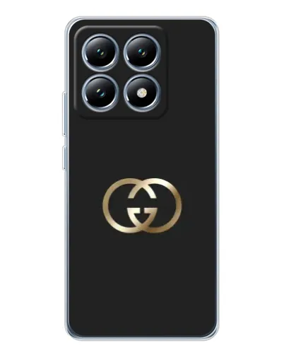 Чехол для Xiaomi 14T Pro с картинкой «Минимализм Gucci»