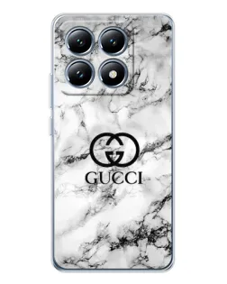 Чохол для Xiaomi 14T Pro з картинкою «Gucci — мармуровий шик»