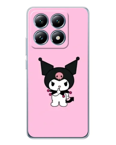 Чехол для Xiaomi 14T Pro с картинкой «Kuromi — розовая нежность» Чехол для Xiaomi 14T Pro с картинкой «Kuromi — розовая нежность»