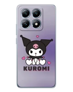 Чехол для Xiaomi 14T Pro с картинкой «Kuromi — фиолетовый арт» Чехол для Xiaomi 14T Pro с картинкой «Kuromi — фиолетовый арт»