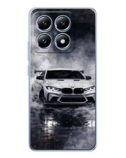 Чехол для Xiaomi 14T Pro с картинкой «BMW сквозь туман» Чехол для Xiaomi 14T Pro с картинкой «BMW сквозь туман»