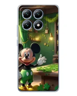 Чехол для Xiaomi 14T Pro с картинкой «Микки в мастерской»
