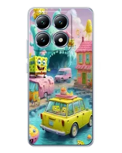 Чехол для Xiaomi 14T Pro с картинкой «Монстр-трак приключения»