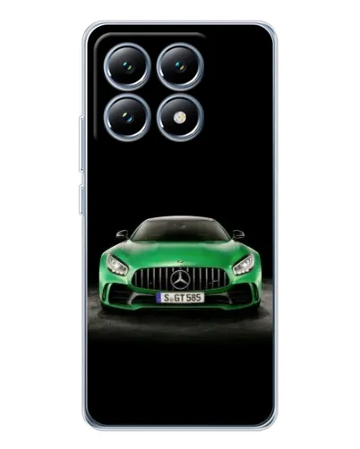 Чехол для Xiaomi 14T Pro с картинкой «Mercedes — неоновый лого» Чехол для Xiaomi 14T Pro с картинкой «Mercedes — неоновый лого»