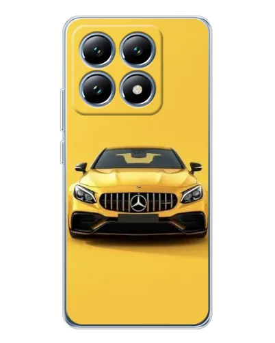 Чехол для Xiaomi 14T Pro с картинкой «Желтый Mercedes GT» Чехол для Xiaomi 14T Pro с картинкой «Желтый Mercedes GT»