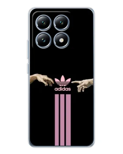 Чехол для Xiaomi 14T с картинкой «Adidas Hands»