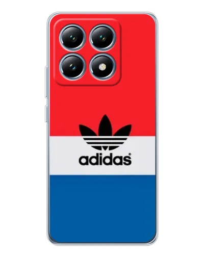Чехол для Xiaomi 14T с картинкой «Ретро блоки Adidas»