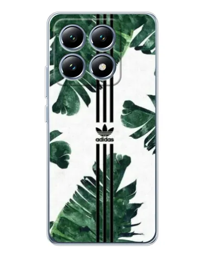 Чехол для Xiaomi 14T с картинкой «Пальмовые листья адидас»
