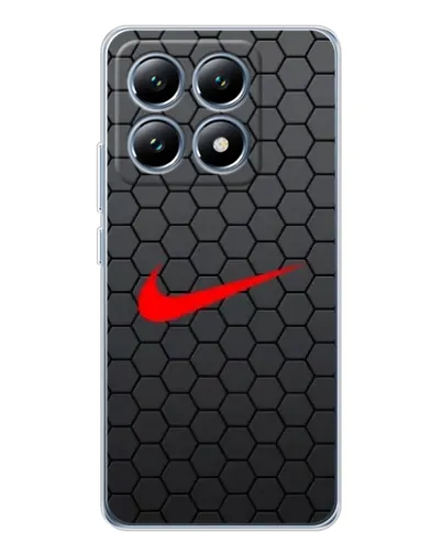 Чехол для Xiaomi 14T с картинкой «Nike — карбоновая сетка» Чехол для Xiaomi 14T с картинкой «Nike — карбоновая сетка»