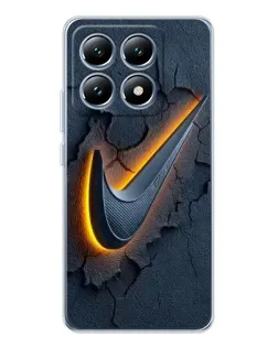 Чехол для Xiaomi 14T с картинкой «Объемный логотип Найк» Чехол для Xiaomi 14T с картинкой «Объемный логотип Найк»