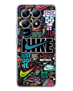 Чехол для Xiaomi 14T с картинкой «Яркий коллаж Nike» Чехол для Xiaomi 14T с картинкой «Яркий коллаж Nike»