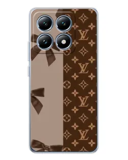 Чехол для Xiaomi 14T с картинкой «Louis Vuitton — банты»