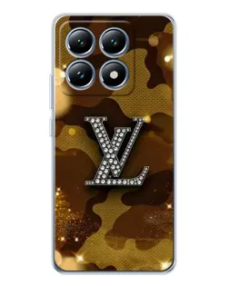 Чехол для Xiaomi 14T с картинкой «Камуфляжный Louis Vuitton»