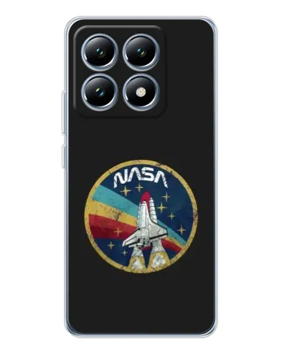 Чохол для Xiaomi 14T з картинкою «NASA — емблема місії»
