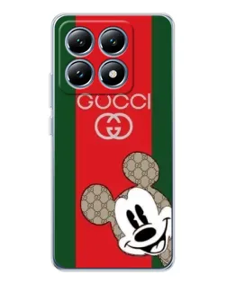 Чохол для Xiaomi 14T з картинкою «Gucci — смуги та Міккі» Чохол для Xiaomi 14T з картинкою «Gucci — смуги та Міккі»