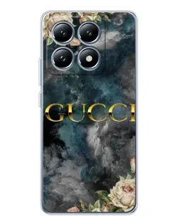 Чохол для Xiaomi 14T з картинкою «Абстрактні квіти Gucci» Чохол для Xiaomi 14T з картинкою «Абстрактні квіти Gucci»