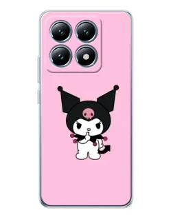 Чохол для Xiaomi 14T з картинкою «Kuromi — рожева ніжність»