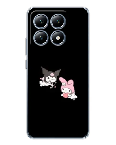 Чохол для Xiaomi 14T з картинкою «My Melody та Kuromi»