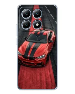 Чохол для Xiaomi 14T з картинкою «BMW на червоній доріжці» Чохол для Xiaomi 14T з картинкою «BMW на червоній доріжці»
