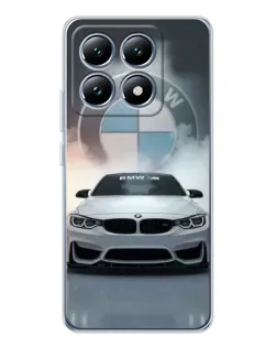 Чохол для Xiaomi 14T з картинкою «BMW в білому диму» Чохол для Xiaomi 14T з картинкою «BMW в білому диму»