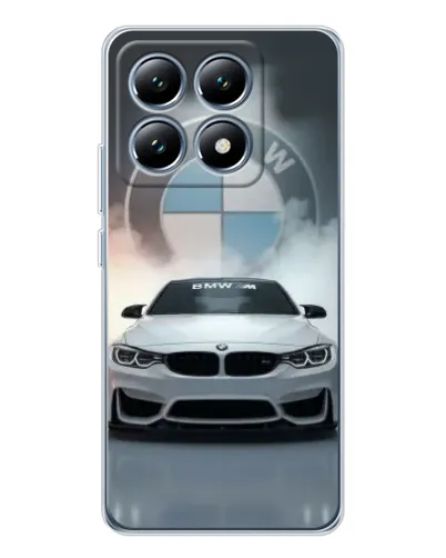 Чехол для Xiaomi 14T с картинкой «BMW в белом дыму» Чехол для Xiaomi 14T с картинкой «BMW в белом дыму»