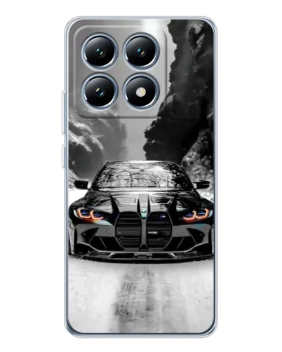 Чехол для Xiaomi 14T с картинкой «BMW — акварельный дрифт» Чехол для Xiaomi 14T с картинкой «BMW — акварельный дрифт»