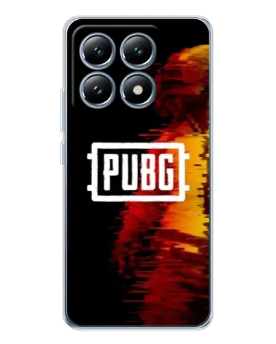 Чохол для Xiaomi 14T з картинкою «Яскравий логотип PUBG»