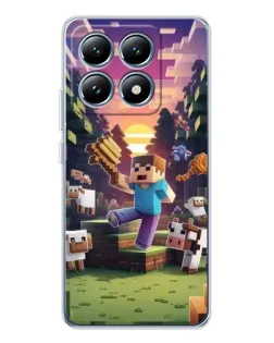 Чохол для Xiaomi 14T з картинкою «Стів на фермі» Чохол для Xiaomi 14T з картинкою «Стів на фермі»
