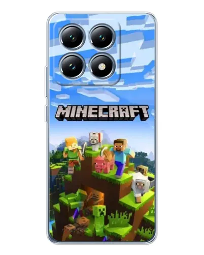 Чохол для Xiaomi 14T з картинкою «Minecraft класичний світ» Чохол для Xiaomi 14T з картинкою «Minecraft класичний світ»