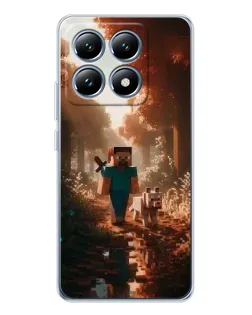 Чохол для Xiaomi 14T з картинкою «Стів у лісі»