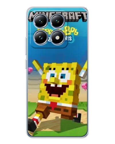 Чохол для Xiaomi 14T з картинкою «Губка Боб Minecraft» Чохол для Xiaomi 14T з картинкою «Губка Боб Minecraft»